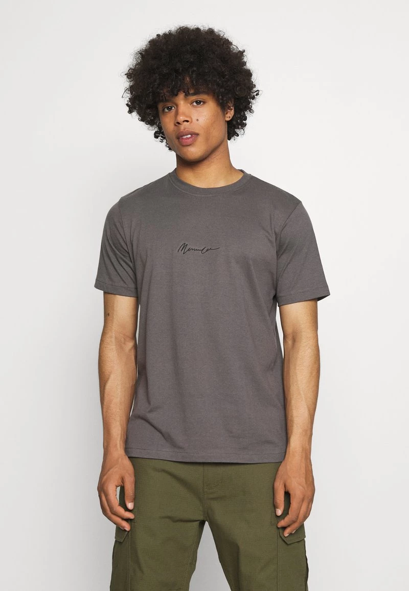 Top 10 🥰 Mennace ESSENTIAL REGULAR UNISEX - T-Shirt Basic - Charcoal 🔔