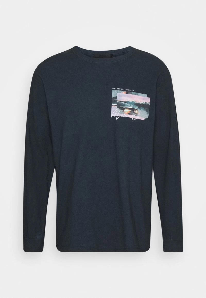 Billig 🌟 Mennace TAIL LIGHT - Langarmshirt - Washed Black, Herren 😉 – Bild 5