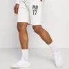 Rabatt 🛒 Mennace COURTSIDE WASHED REGULAR - Shorts - White, Herren ⭐