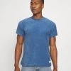 Bestpreis 🌟 Mennace BREEZE TOWELLING REGULAR - T-Shirt Basic - Blue, Herren 😉