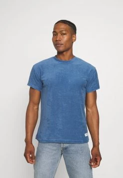 Bestpreis 🌟 Mennace BREEZE TOWELLING REGULAR - T-Shirt Basic - Blue, Herren 😉