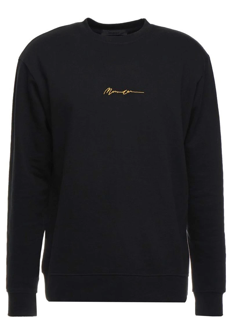 Blitzangebot 🧨 Mennace ESSENTIAL REGULAR SIGNATURE - Sweatshirt - Black, Unisex 🌟 – Bild 4
