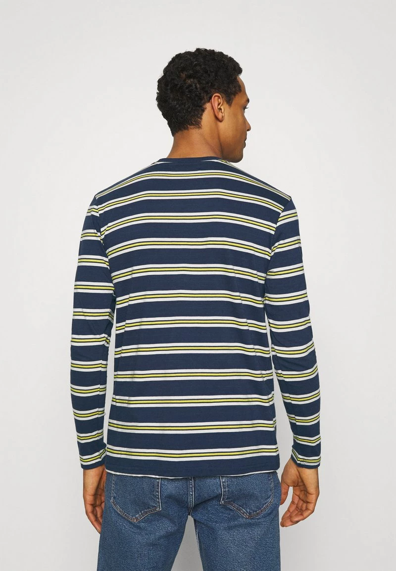 Auslauf 💯 Mennace CLASSIC HORIZONTAL STRIPE UNISEX - Langarmshirt - Navy 🧨 – Bild 3
