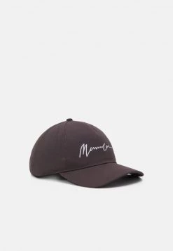 Aktion 🧨 Mennace EMBROIDERED LOGO UNISEX - Cap - Dark Grey ✨