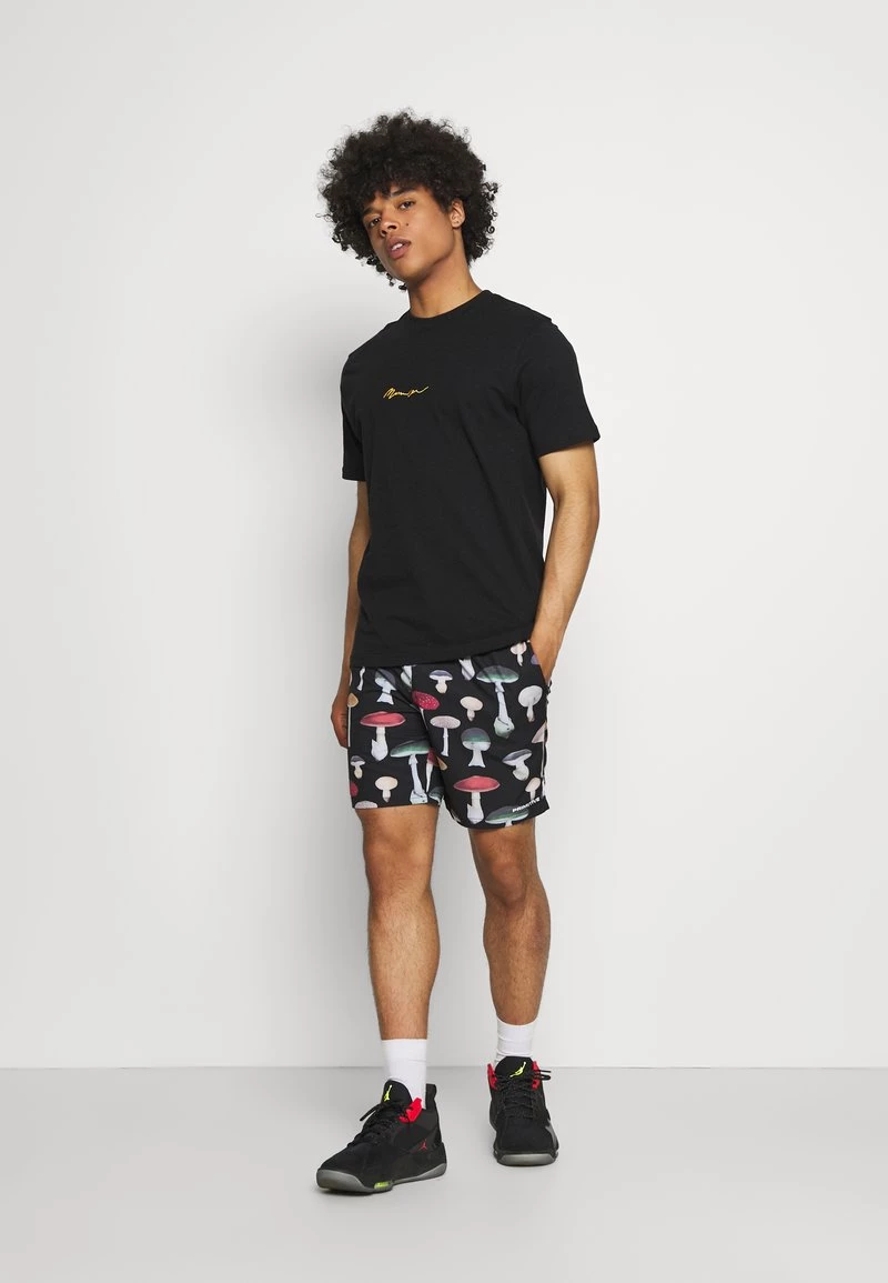 Aktion 😍 Mennace ESSENTIAL REGULAR BASIC TEE UNISEX - T-Shirt Basic - Black 🎁 – Bild 2