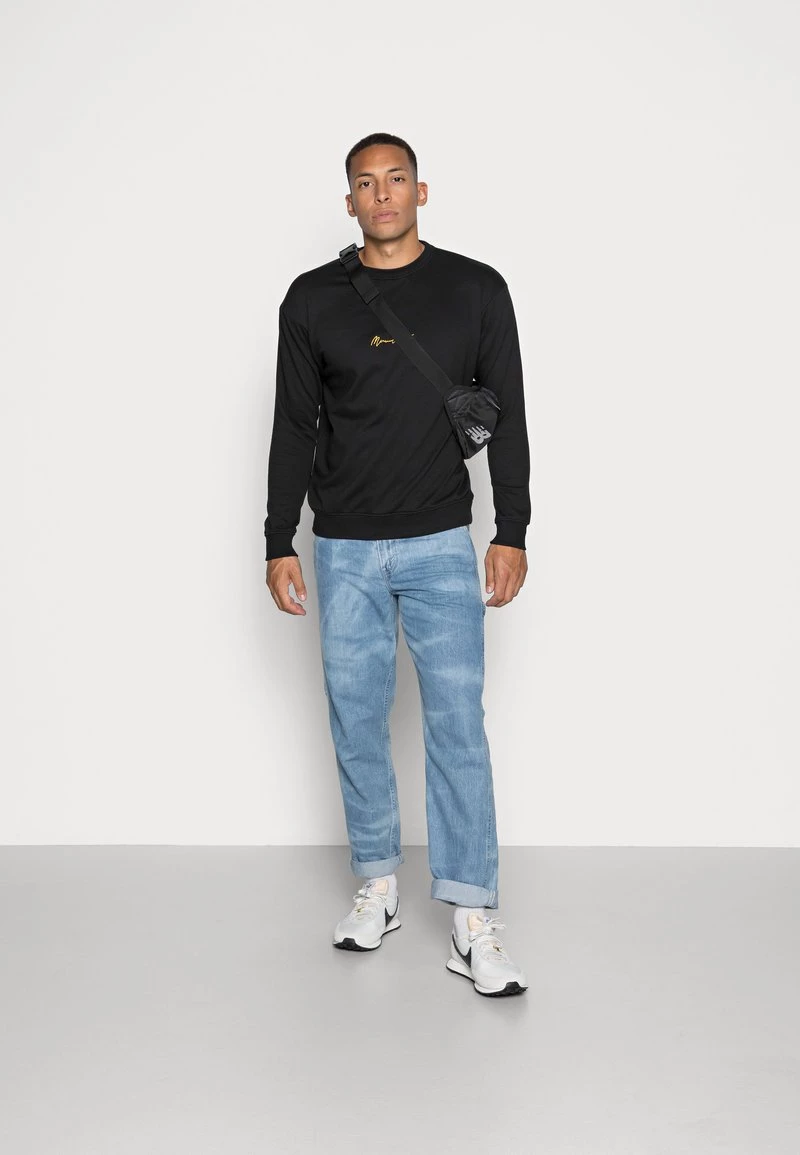 Blitzangebot 🧨 Mennace ESSENTIAL REGULAR SIGNATURE - Sweatshirt - Black, Unisex 🌟 – Bild 2