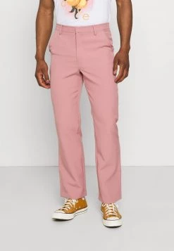 Großhandel 😍 Mennace ON THE RUN STRAIGHT LEG TAILORED TROUSER - Stoffhose - Pink, Herren 🌟