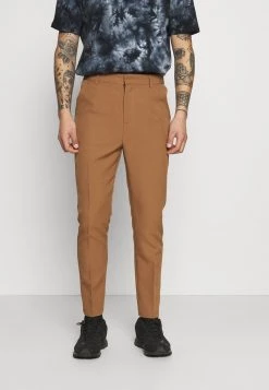 Neu 🧨 Mennace AFTERMATH TAPERED SUIT TROUSER - Chino - Light Brown, Herren 🤩
