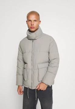 Blitzangebot 🔔 Mennace EVIAN PUFFER JACKET UNISEX - Winterjacke - Light Grey 😀