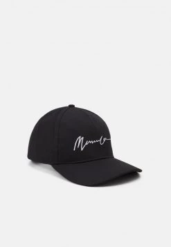Bestes Angebot 🎁 Mennace EMBROIDERED LOGO UNISEX - Cap - Black 🥰