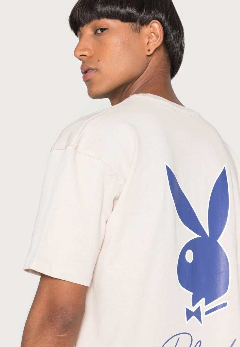 Auslauf 👏 Mennace PLAYBOY BUNNY UNISEX - T-Shirt Print - White ⭐ – Bild 5