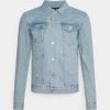 Coupon 👏 Mennace UNISEX - 👖 Jeansjacke - Blue 👍