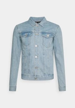 Coupon 👏 Mennace UNISEX - 👖 Jeansjacke - Blue 👍