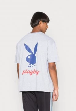 Bestpreis 🧨 Mennace PLAYBOY BUNNY UNISEX - T-Shirt Print - Grey 🌟