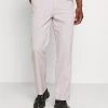 Rabatt 🔔 Mennace HAVANA CHAIN STRAIGHT TROUSER - Stoffhose - Light Grey, Herren 👍