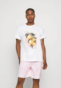 Beste Bewertungen von ❤️ Mennace HAVANA ORANGES REGULAR - T-Shirt Print - White, Herren 🧨