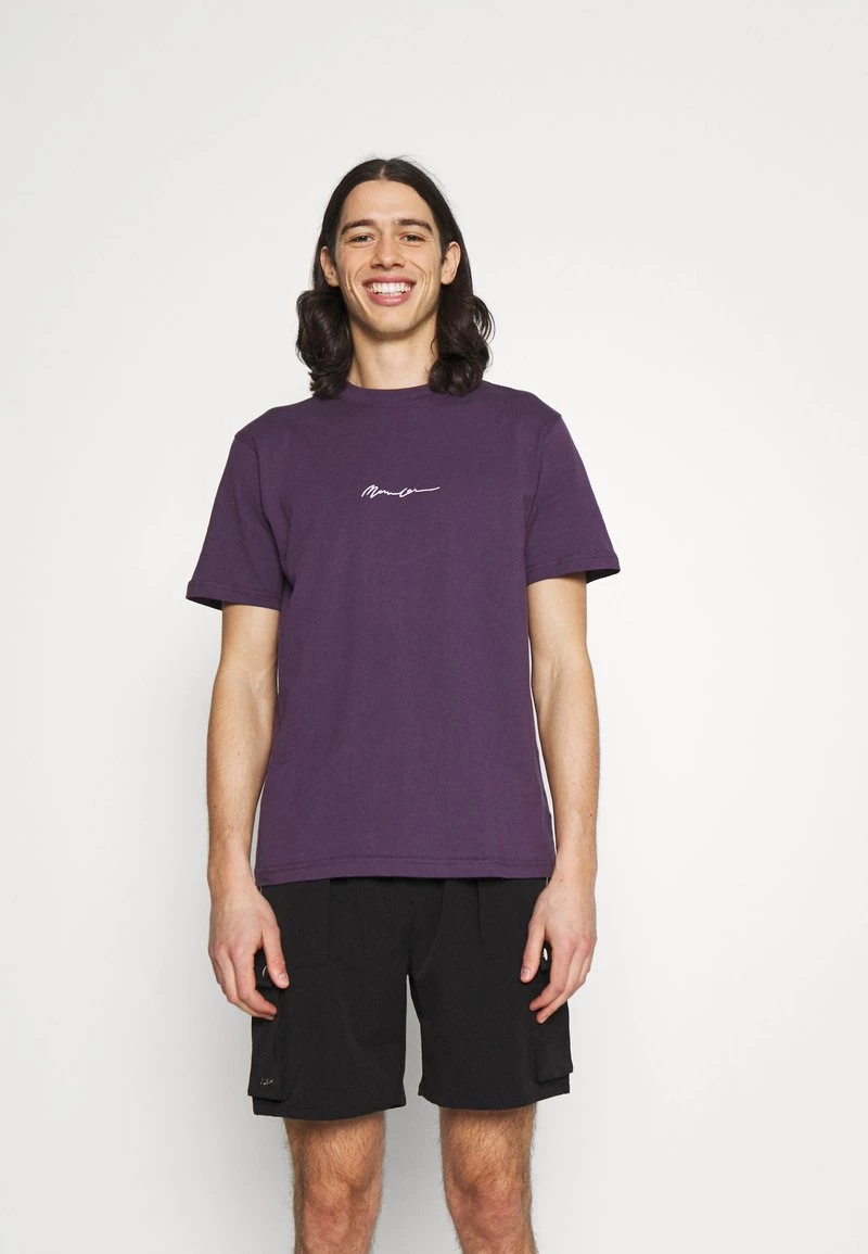 Coupon 👏 Mennace ESSENTIAL REGULAR UNISEX - T-Shirt Print - Purple 🧨